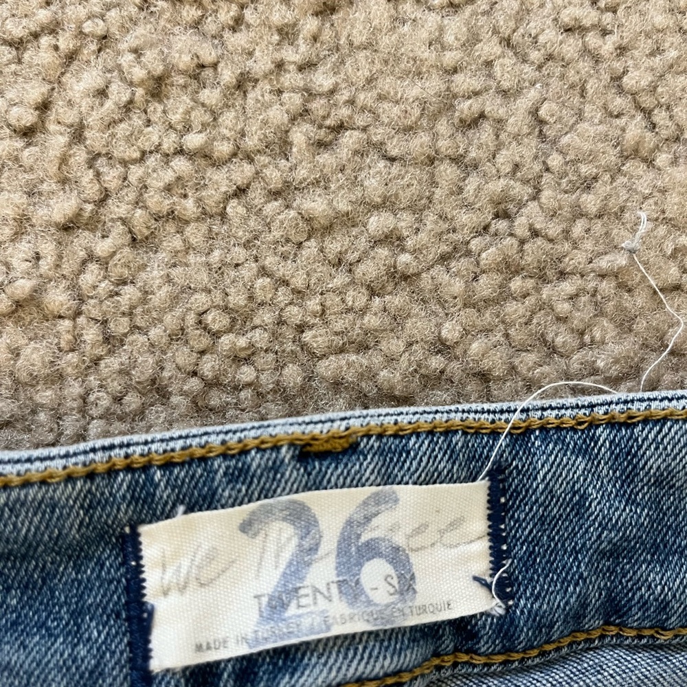 Free People. We The Free Raw High-Rise Jeggings